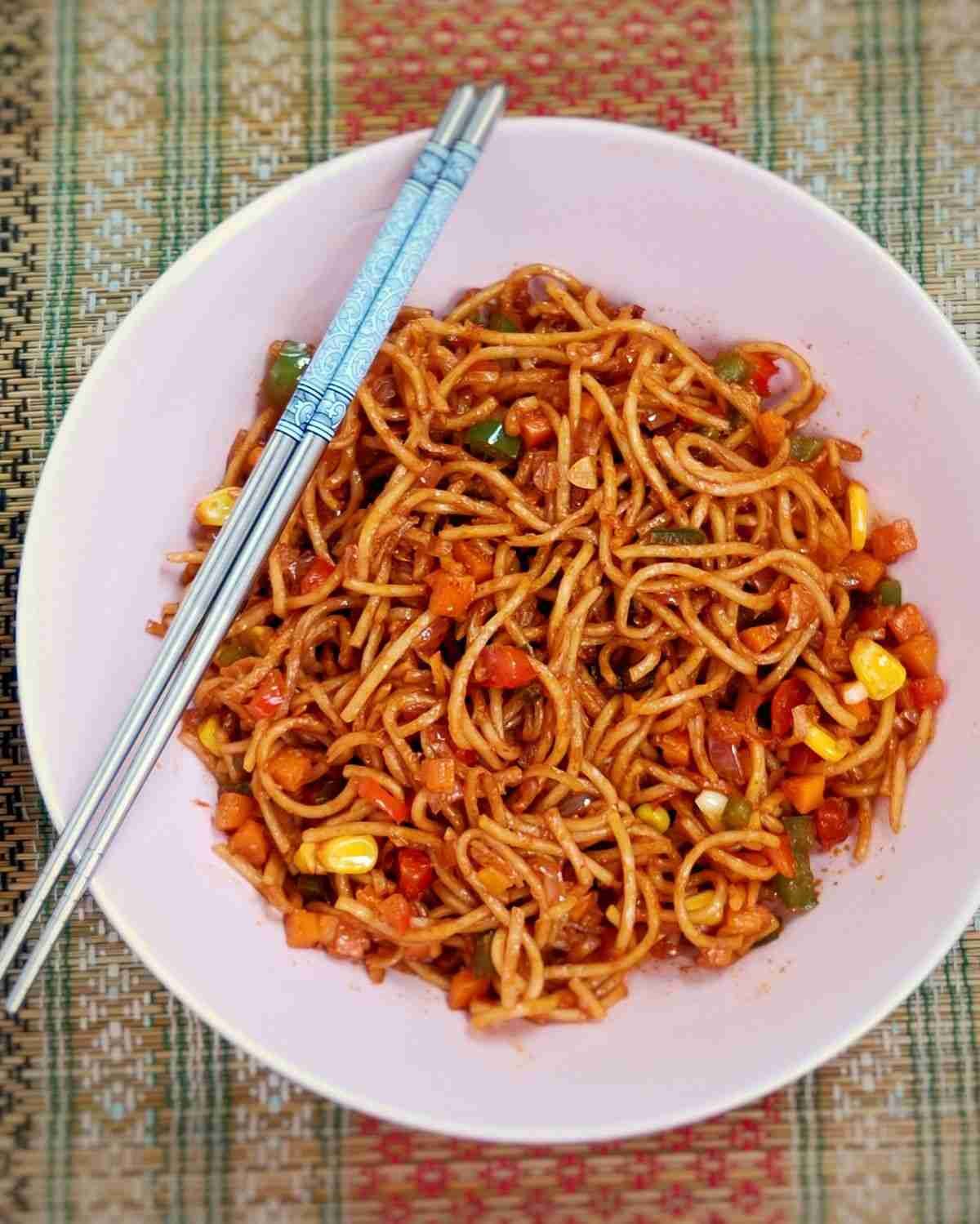 Veg Schezwan Noodle FB